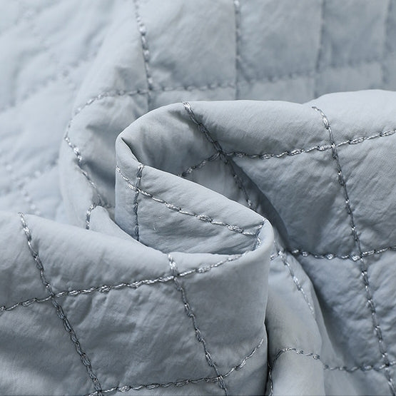 V-Neck Diamond-Stitch Jacket_BDHL8133