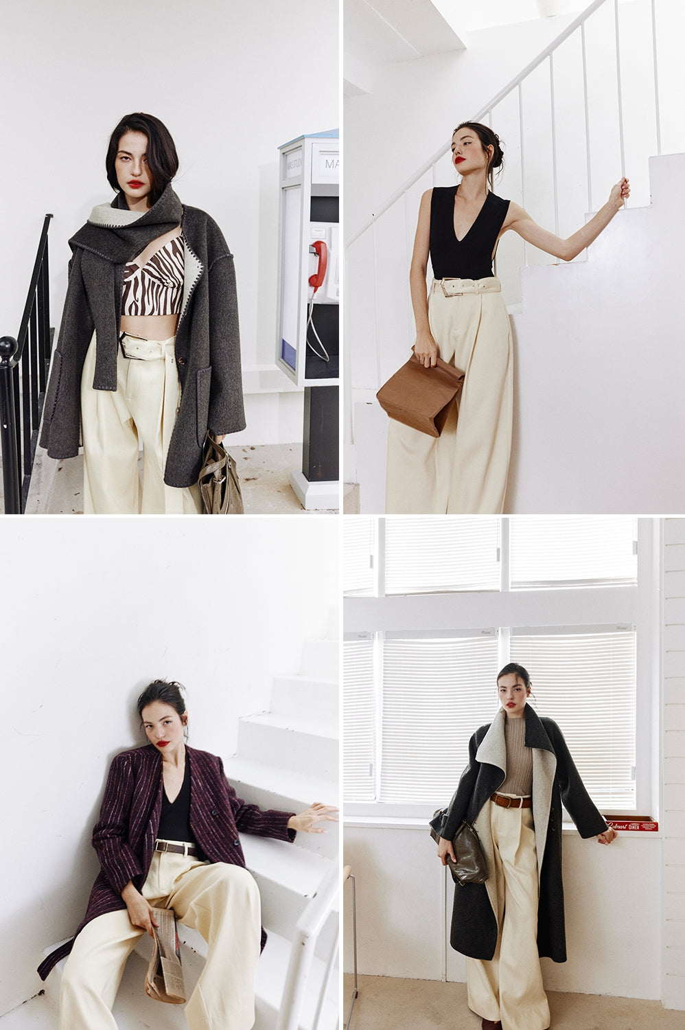 Wide-Belt White Suit Pants_BDHL7998