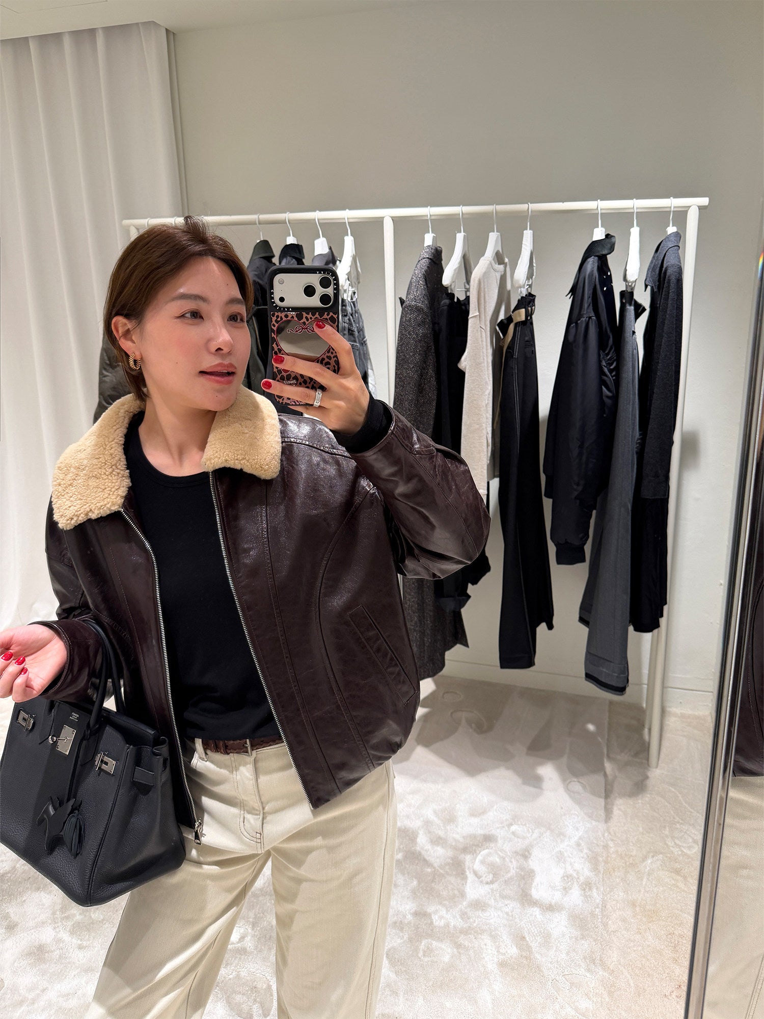 Slim-Fit Long-Sleeved Tops_BDHL8045