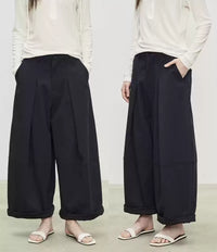 Loose-Fitting Silhouette Wide Pants_BDHL7081