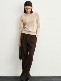 Half-Turtleneck Ribbed Knit_BDHL6543