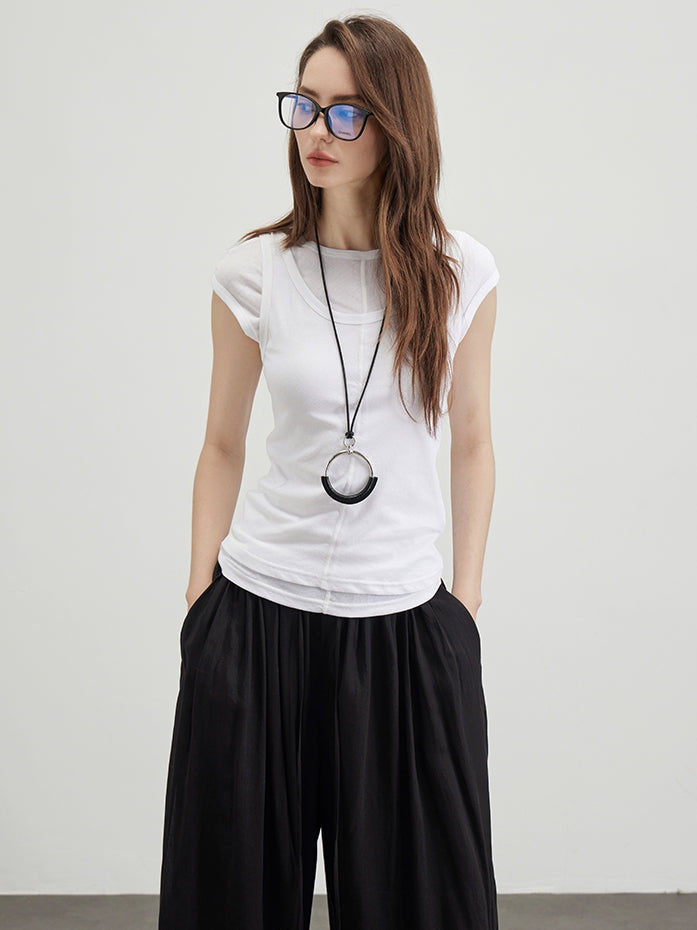 Tank Top And Sleeveless Tops Set_BDHL7602