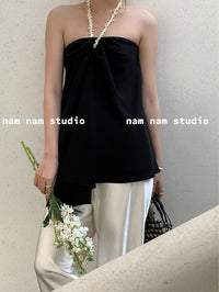 Draped Floor-Length Pants_BDHL7442
