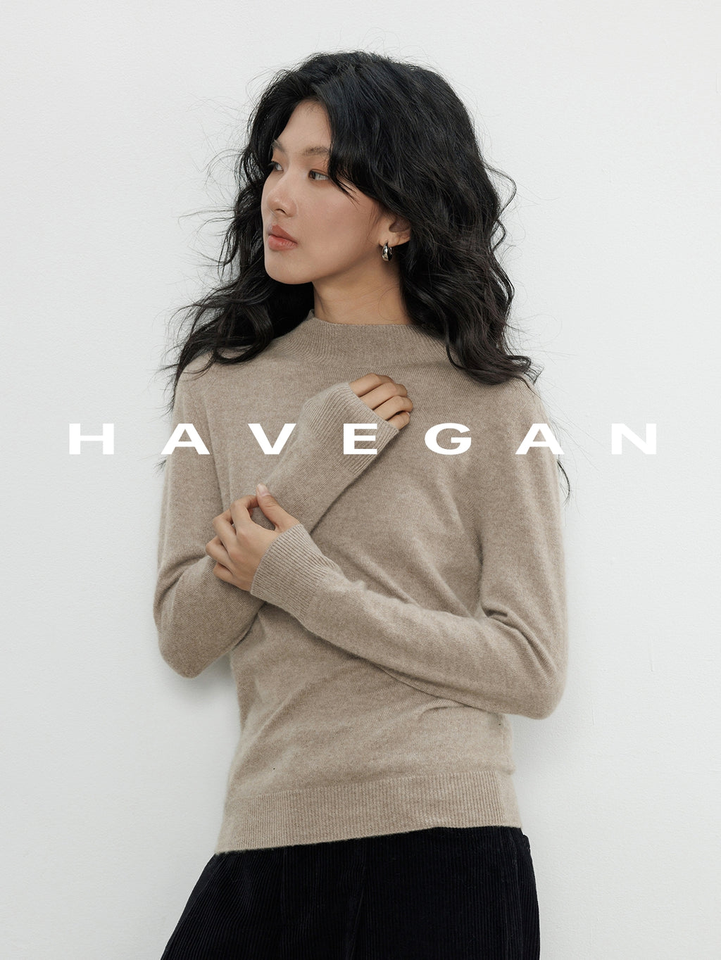 半高領針織上衣_BDHL7885