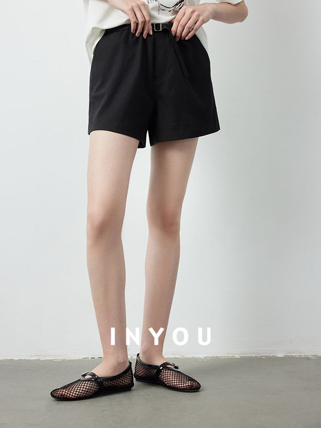 A-Line Slim Wide Shorts_BDHL6146