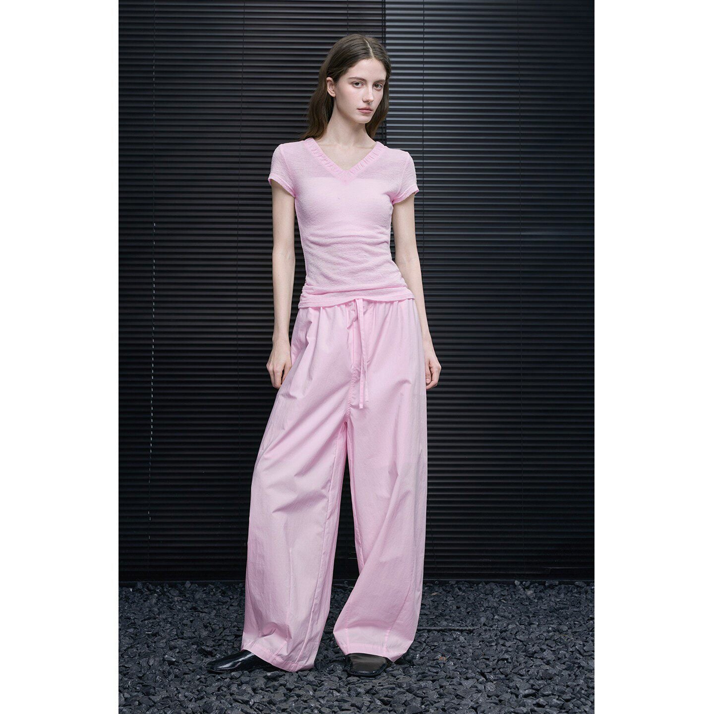 Drawstring Wide-Leg Trousers_BDHL8275