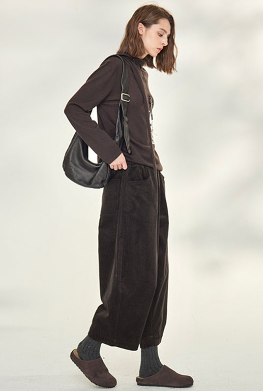 Ribbon-Tie Short-Sleeved Or Long-Sleeved Tops_BDHL7790