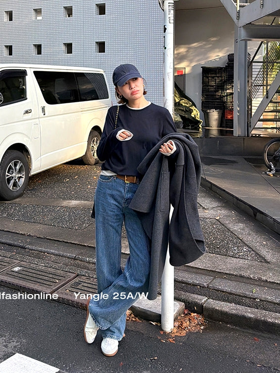 Two-Piece Style Long-Sleeved Shirt_BDHL8003