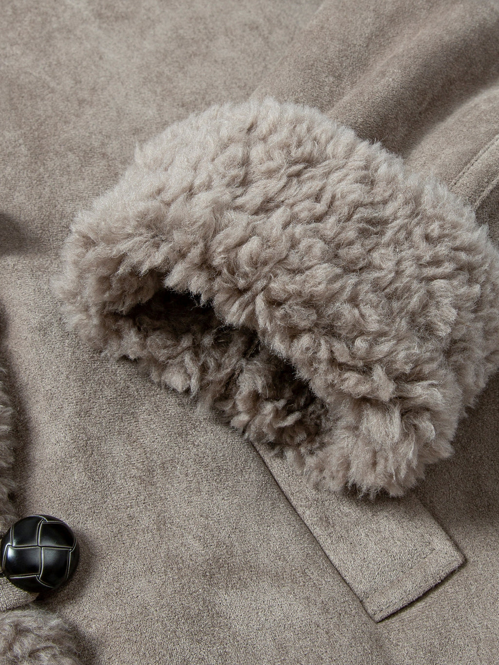 Stand-collar short-length jacket_BDHL8126