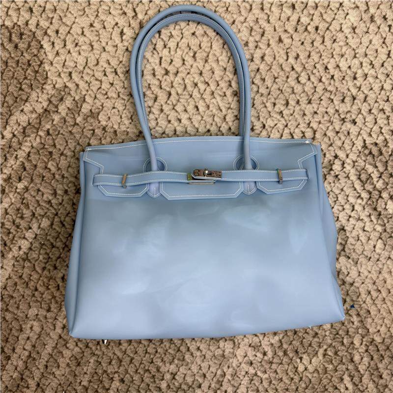 Large Jelly TPU Structured Handbag_BDHL8304