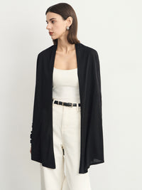 Loose Style Mid-Length Cardigan_BDHL6622