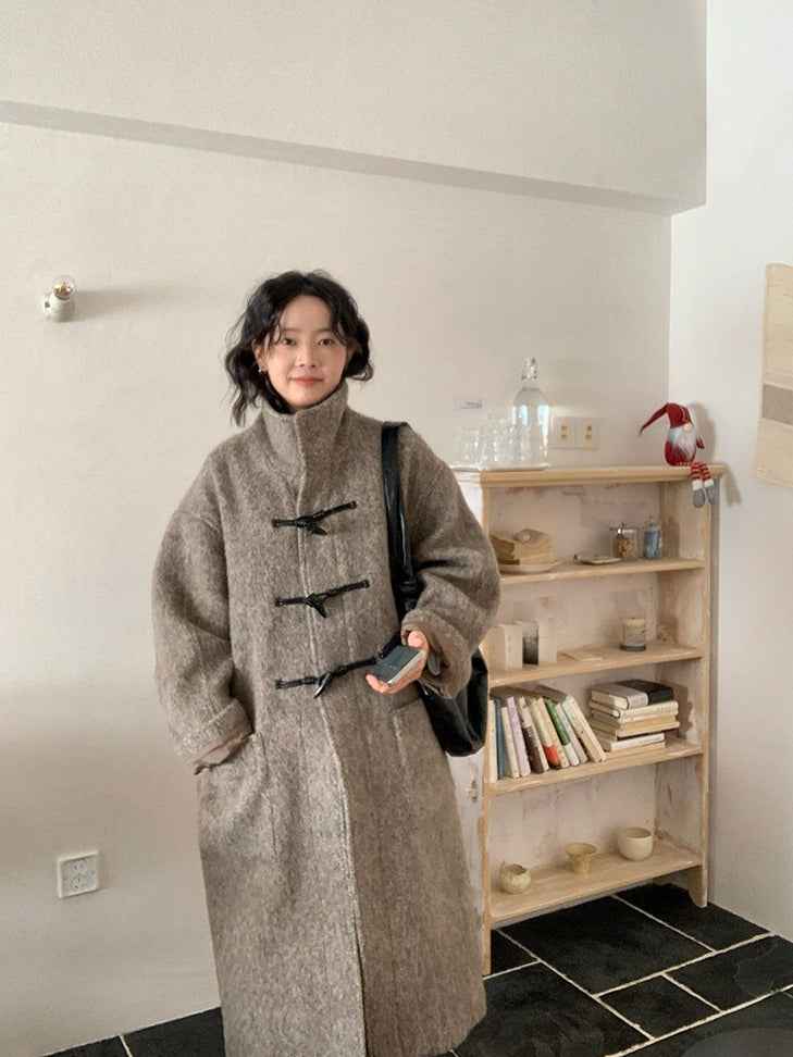 Stand Collar Duffle Coat_BDHL8164