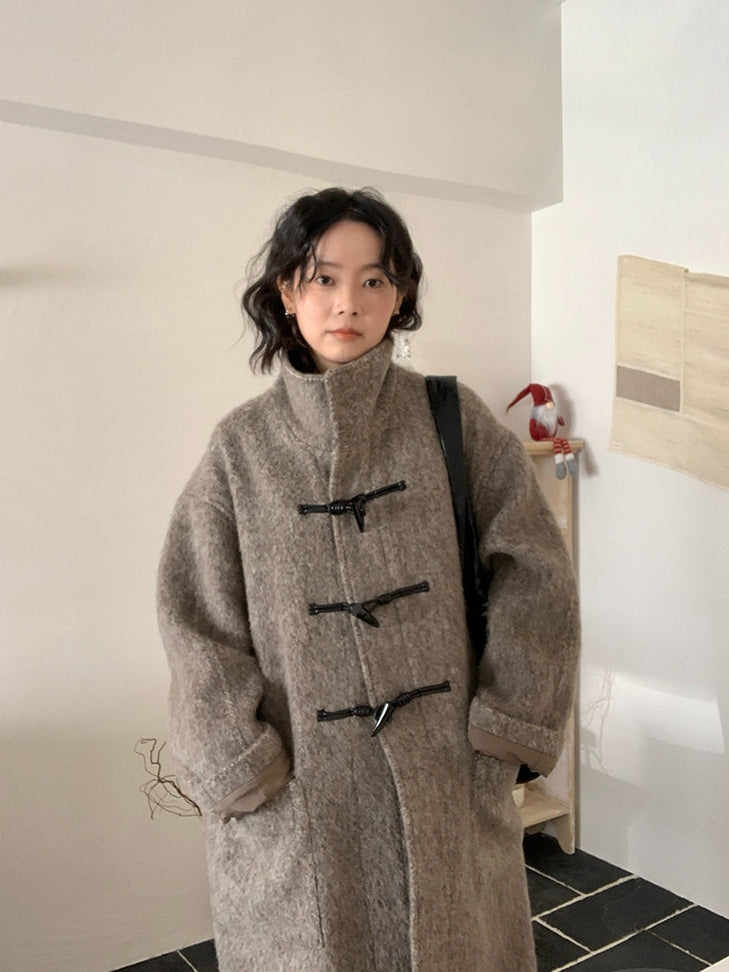 Stand Collar Duffle Coat_BDHL8164