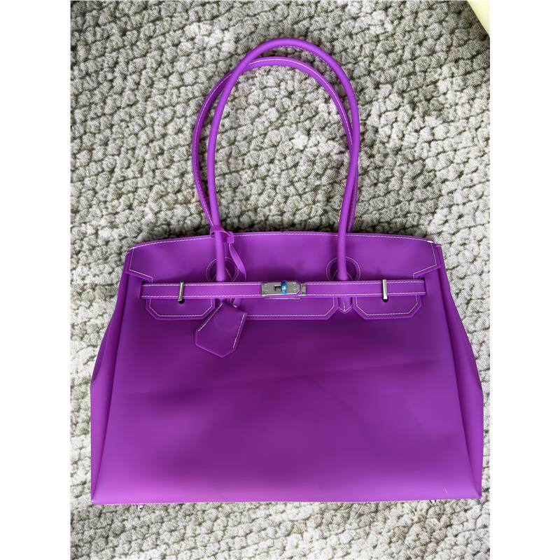Large Jelly TPU Structured Handbag_BDHL8304