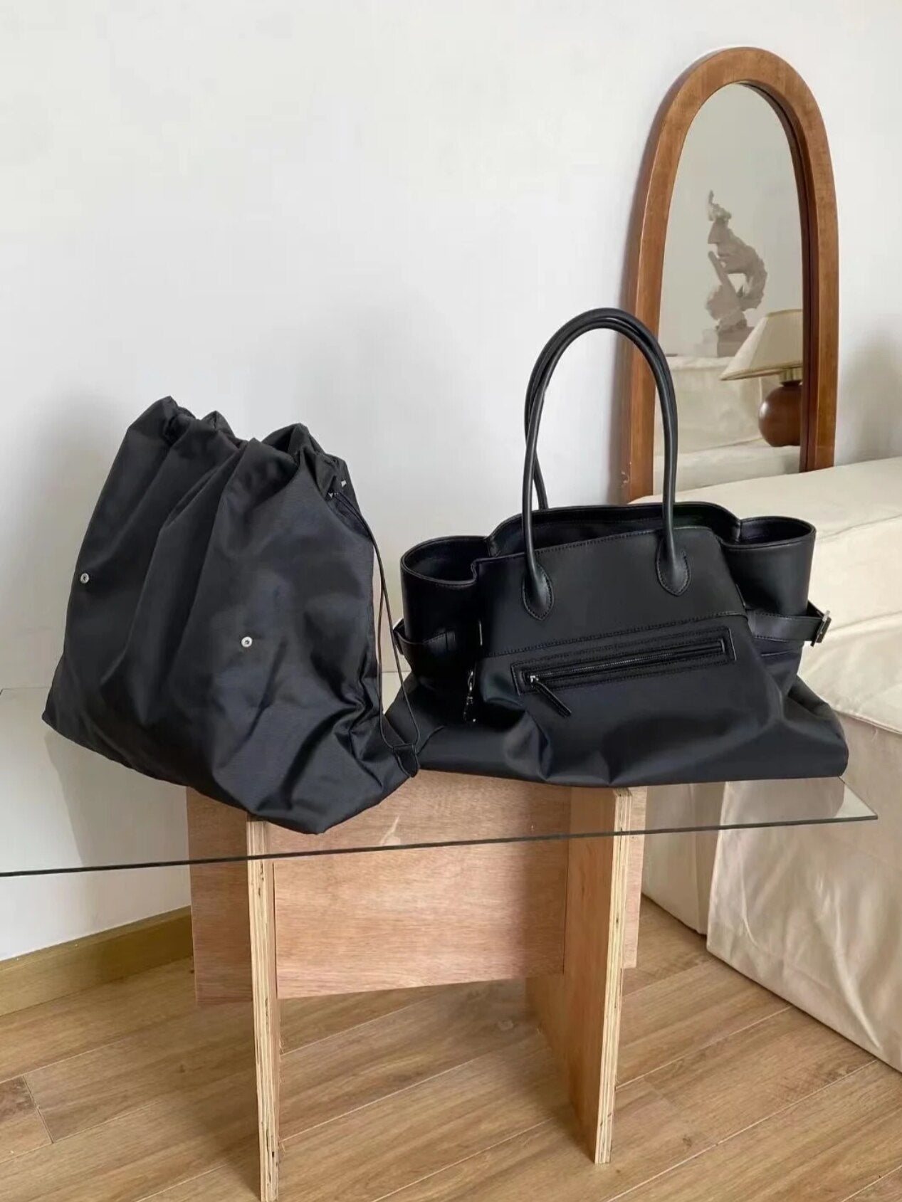 Large Leather Tote Bag_BDHL8032