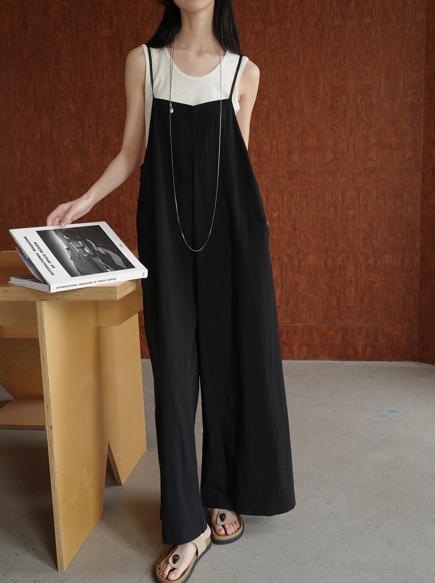 Slim Suspender Wide Overalls_BDHL6216