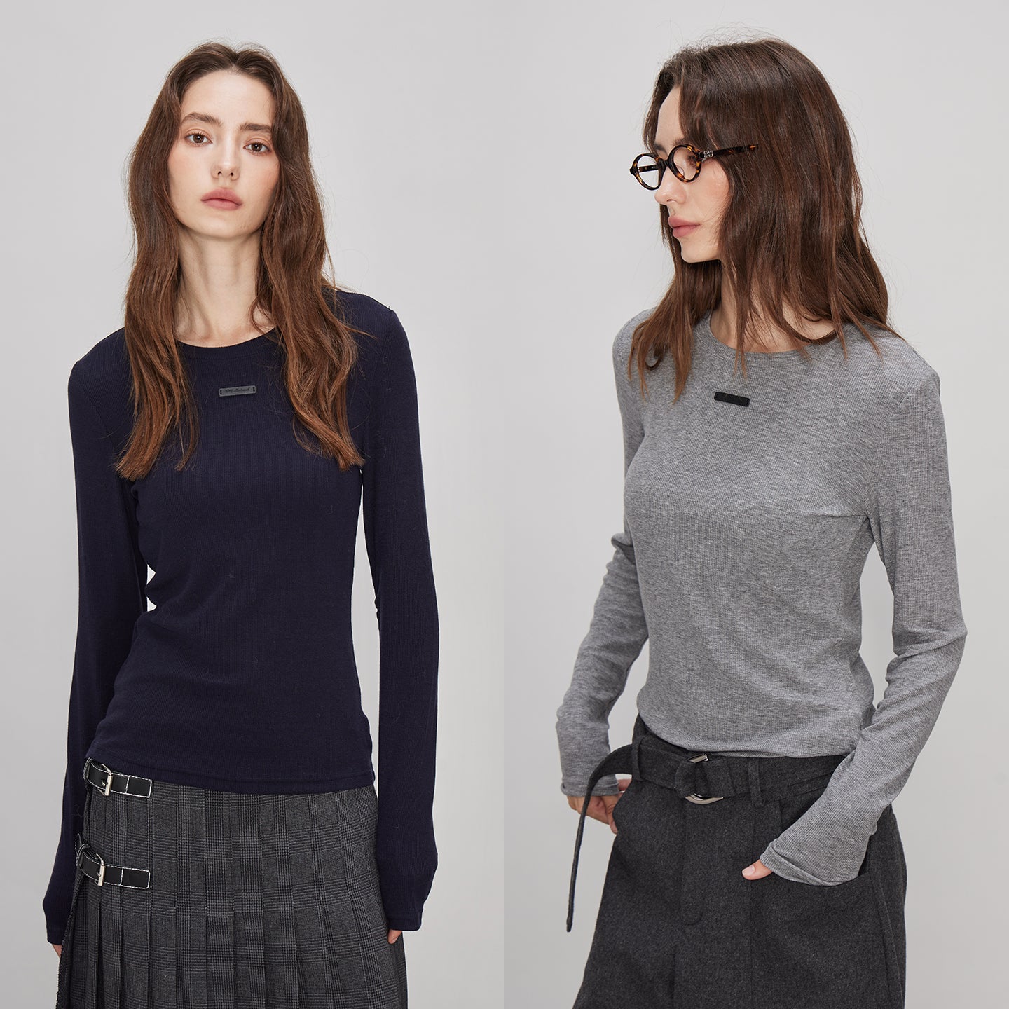 Simple Slim Knit Tops_BDHL7937