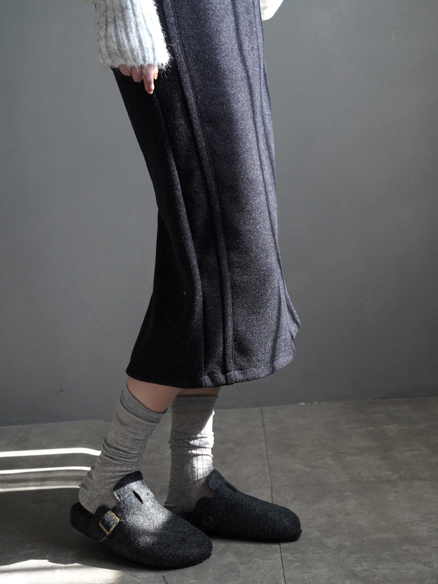 Drawstring Midi Skirt_BDHL8132