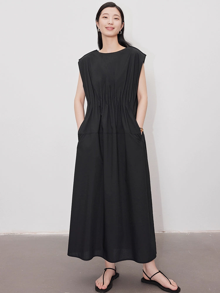 Silent Luxury Slim Silhouette Dress_BDHL5861 - HELROUS