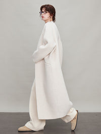 Scarf Straight Silhouette Coat_BDHL6673