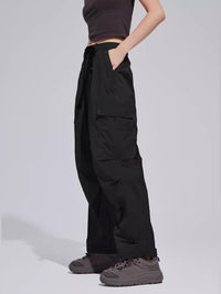 High Waist Loose Cargo Pants_BDHL6307