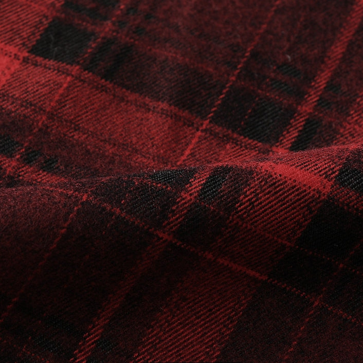 復古格紋襯衫_BDHL8090