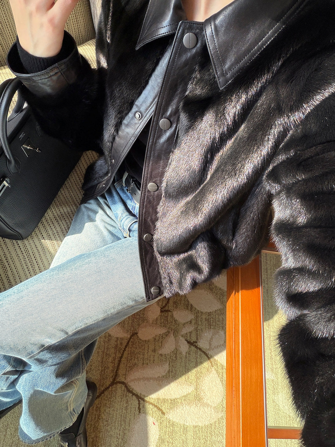 Wash-Finished Straight-Leg Denim Pants_BDHL8123