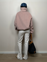 Turtleneck Thick Sweatshirt_BDHL6801