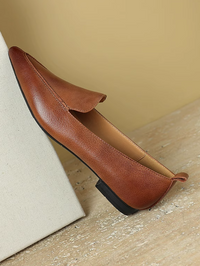 Shallow Pointed Flat Shoes_BDHL7074