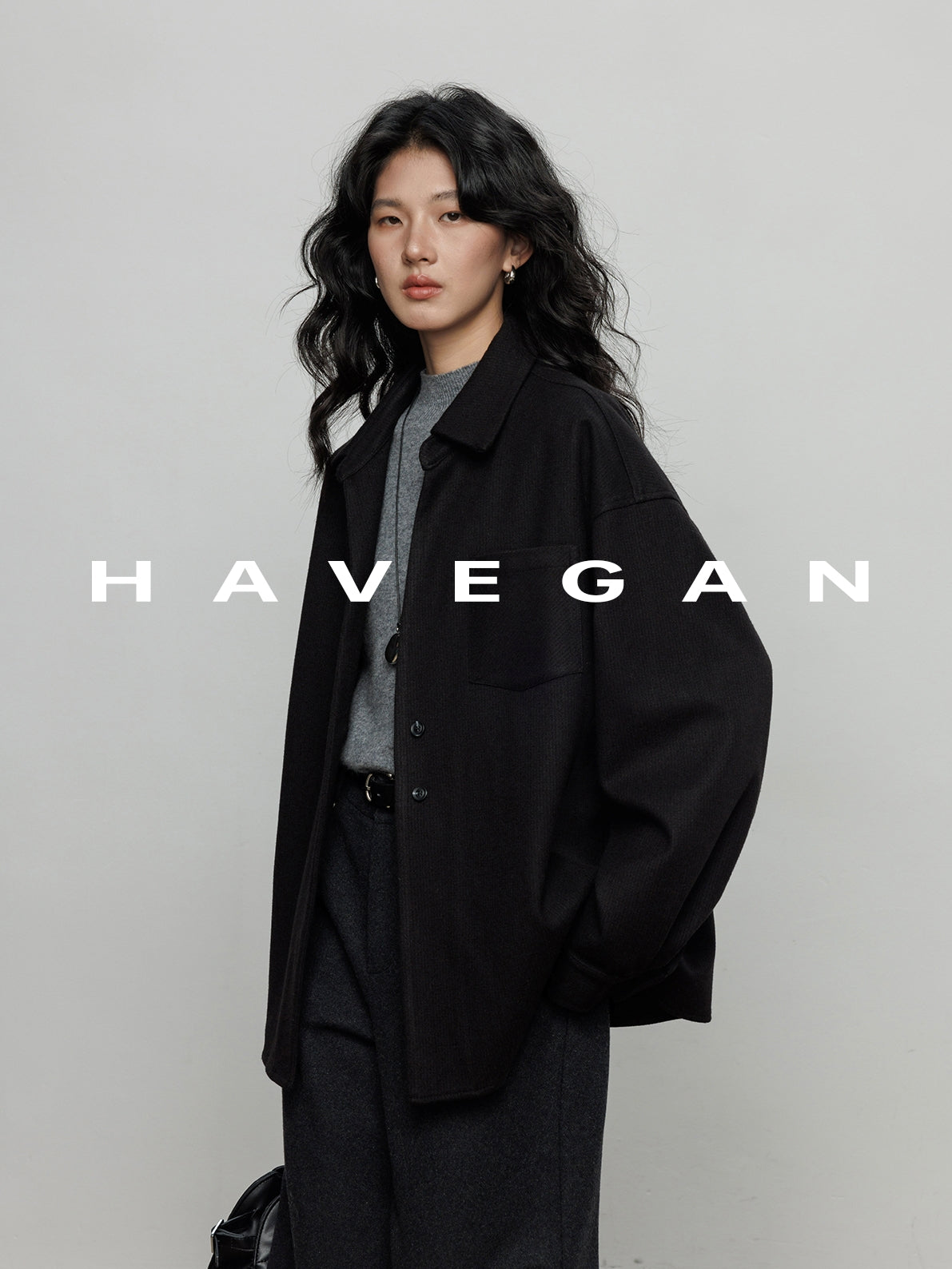 燈芯絨長袖襯衫_BDHL7970