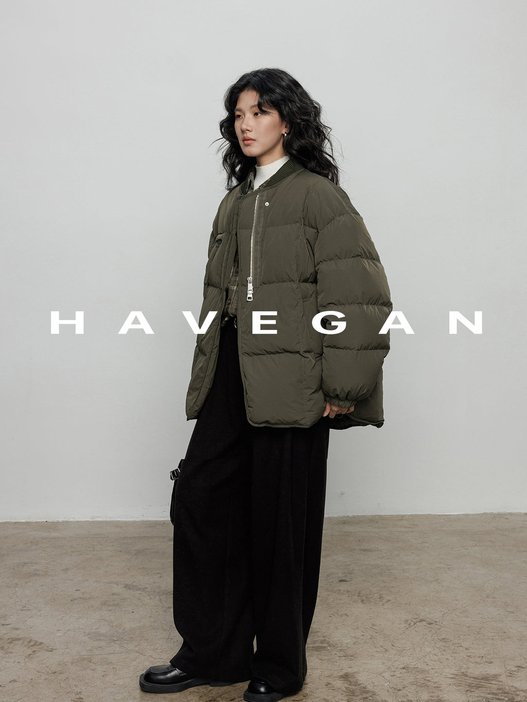 圓領羽絨衣_BDHL7967