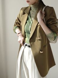 Classic Pea-Button Jacket_BDHL7023