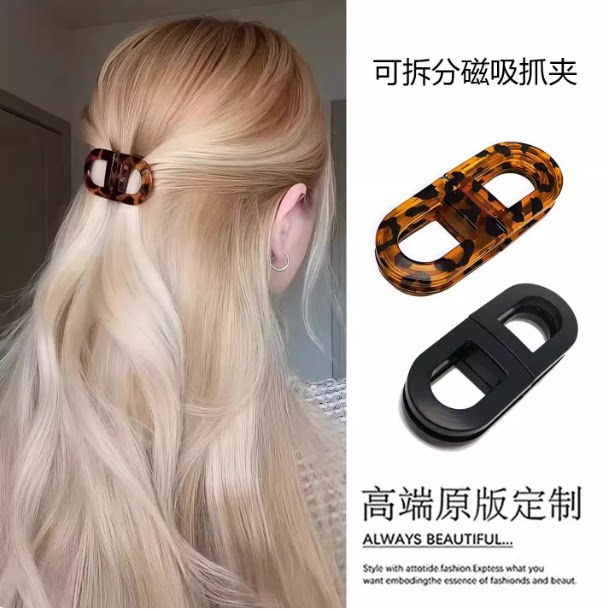 Tortoiseshell Hair Clip_BDHL8384