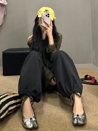 Drawstring Wide-Leg Pants_BDHL7274
