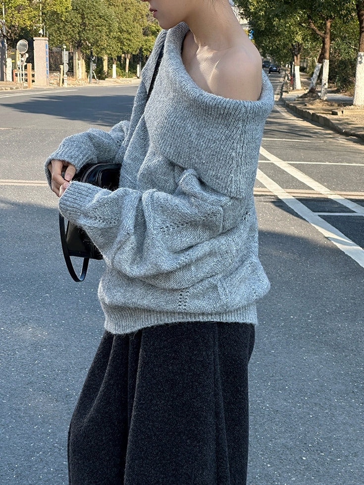 Off-The-Shoulder Knit Tops_BDHL8136