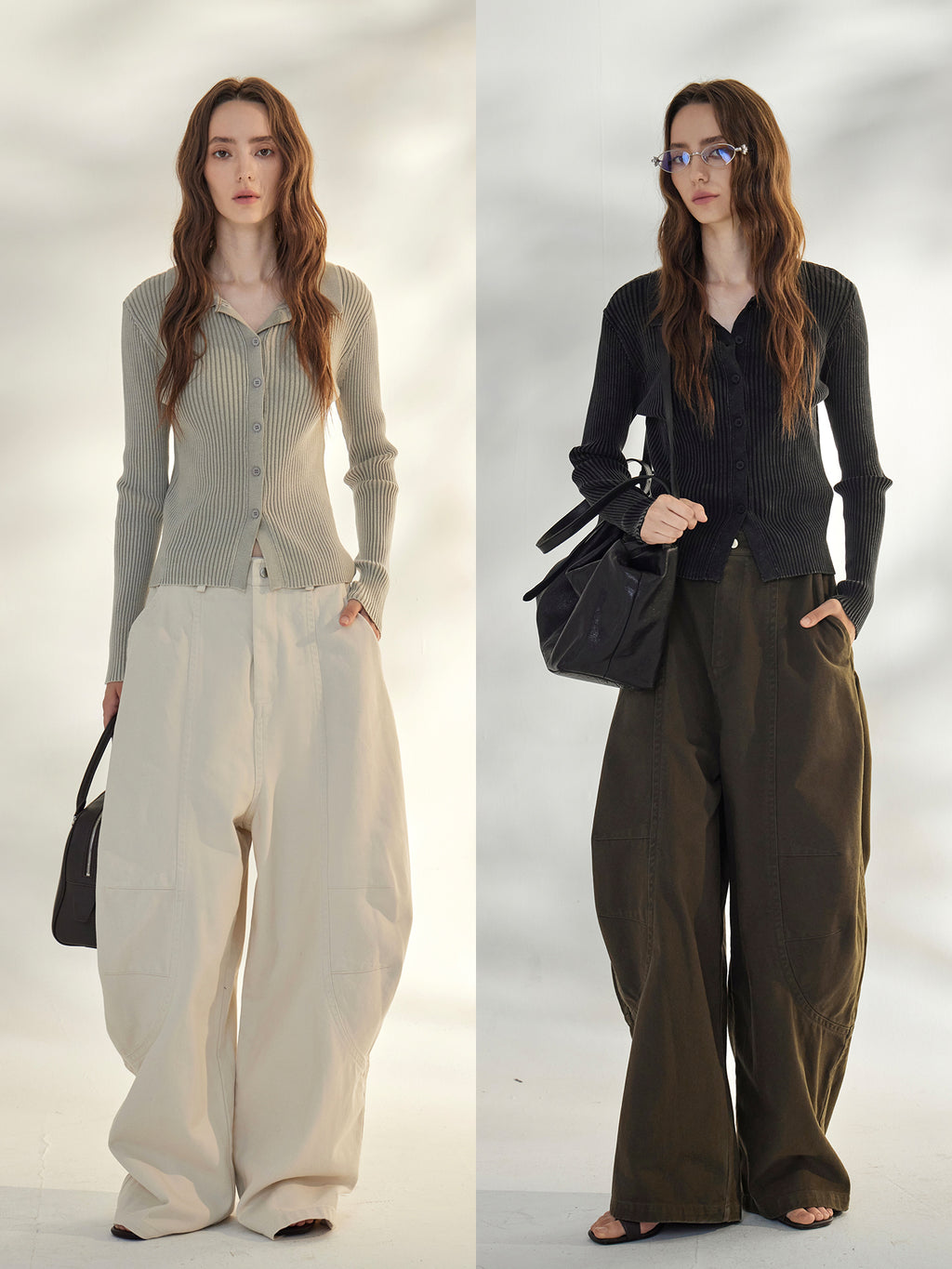 Lapel Knit Cardigan Jacket_BDHL7668