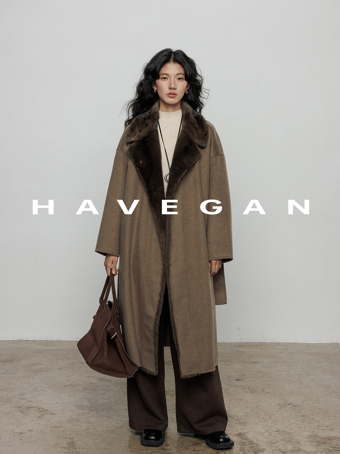 磨毛高腰闊腿褲_BDHL7962