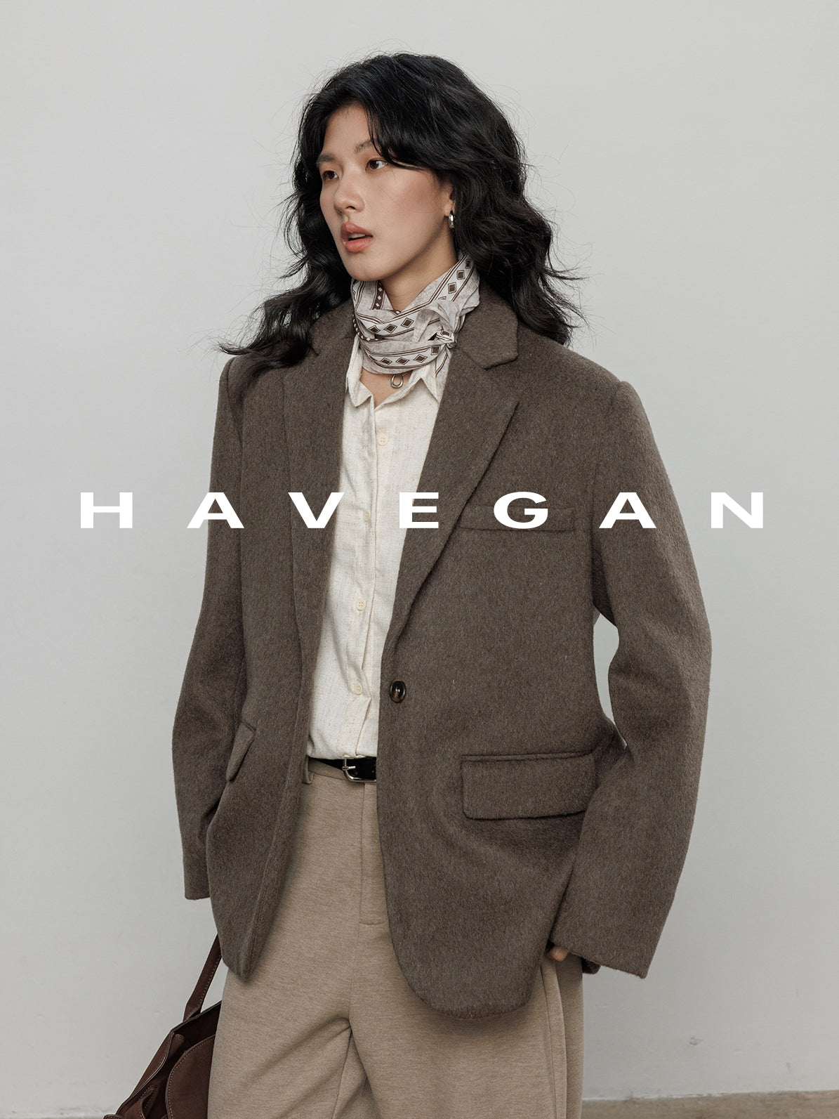 復古磨毛西裝外套_BDHL7963