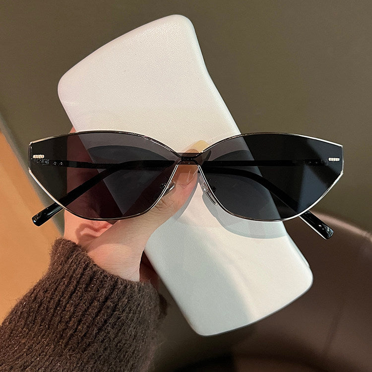 Cat-Eye Metal Sunglasses_BDHL8374