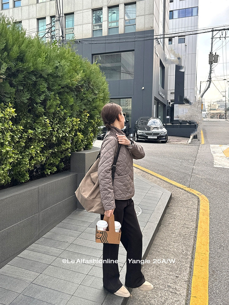 Diamond-Quilted Down Jacket_BDHL8051