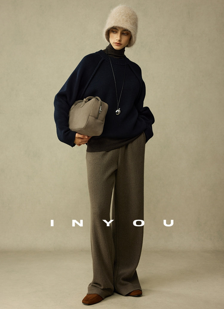 Thick Leg-Of-Matton Sleeve Knit_BDHL6789
