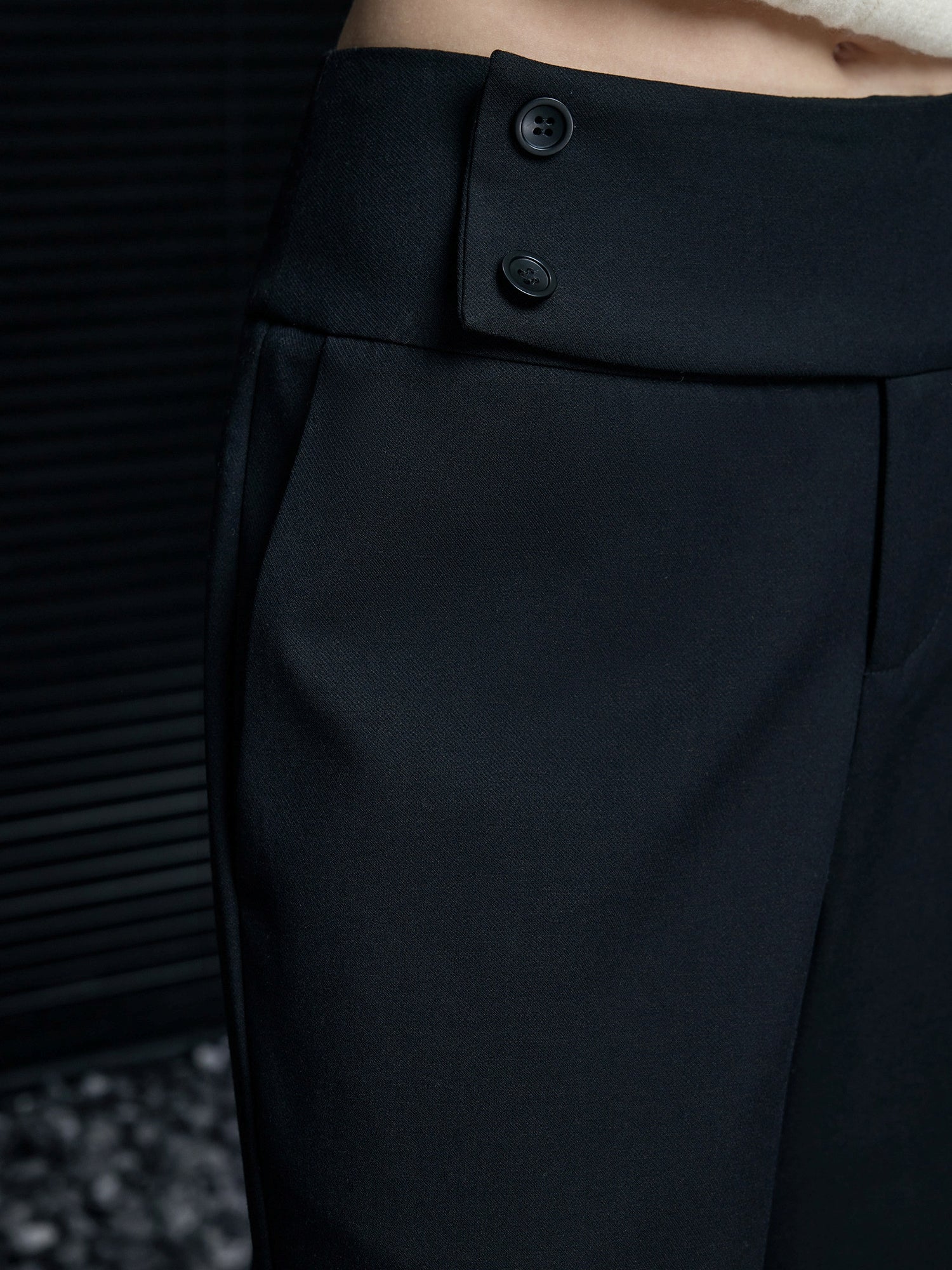 寬腿直筒褲_BDHL8073