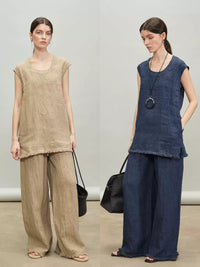 Sleeveless Top Or Straight Pants_BDHL7293