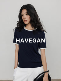 Lightweight Contrast Color Tops_BDHL7401