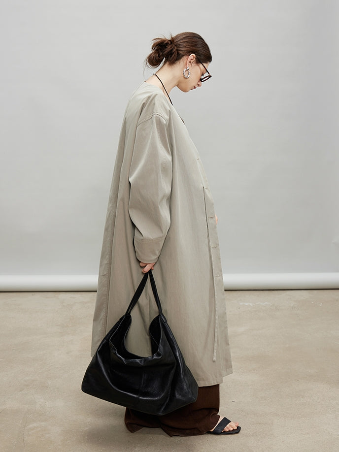Fake Two-Piece Mid-Length Jacket_BDHL7188