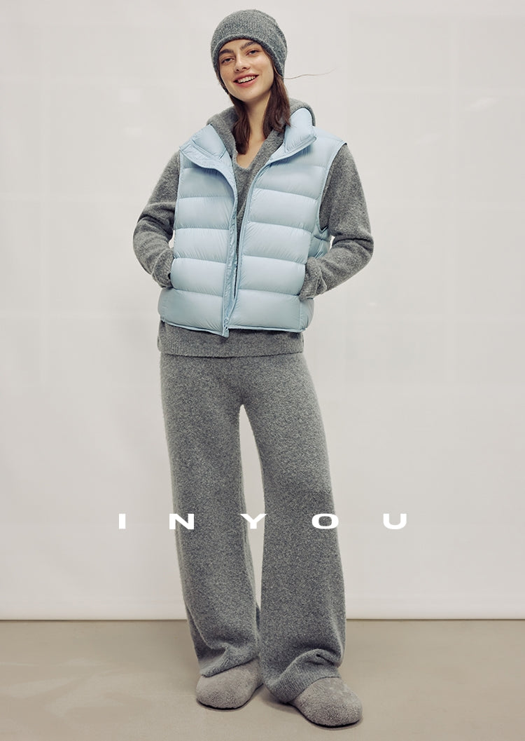 Stand-Collar Down Vest_BDHL7987