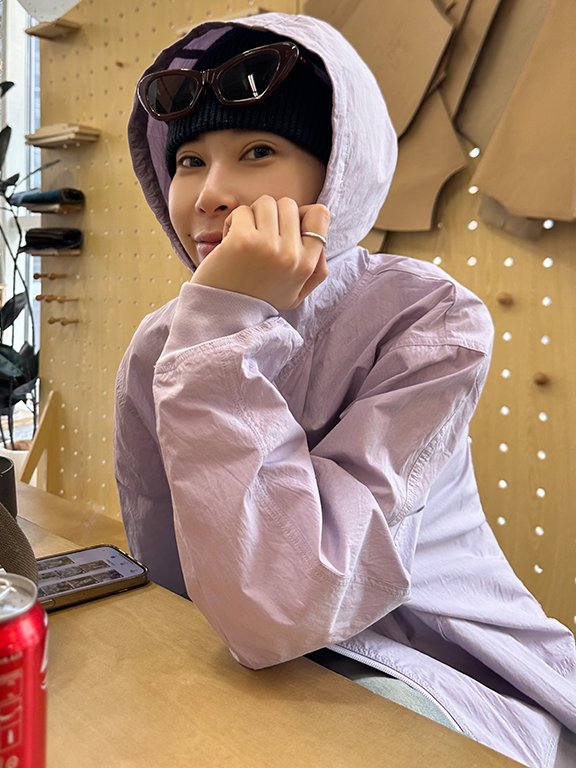 Hooded Loose Small Jacket_BDHL7166