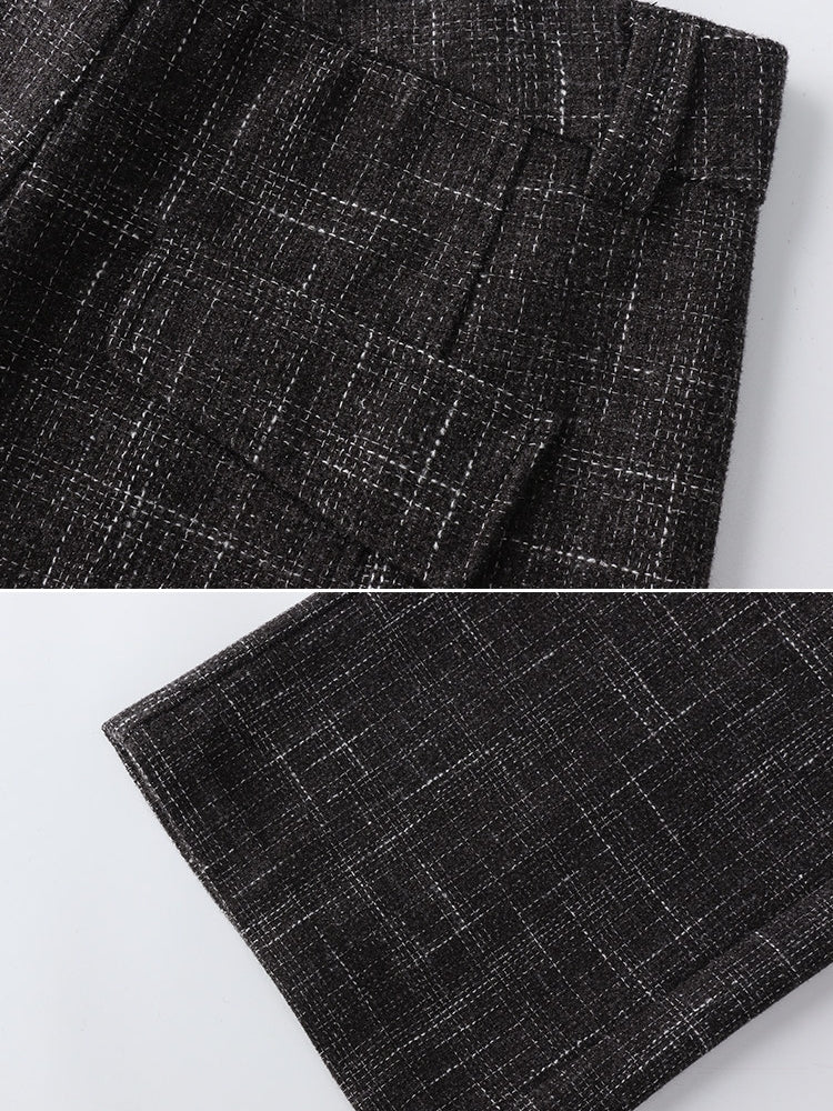 高腰磨毛褲_BDHL8078