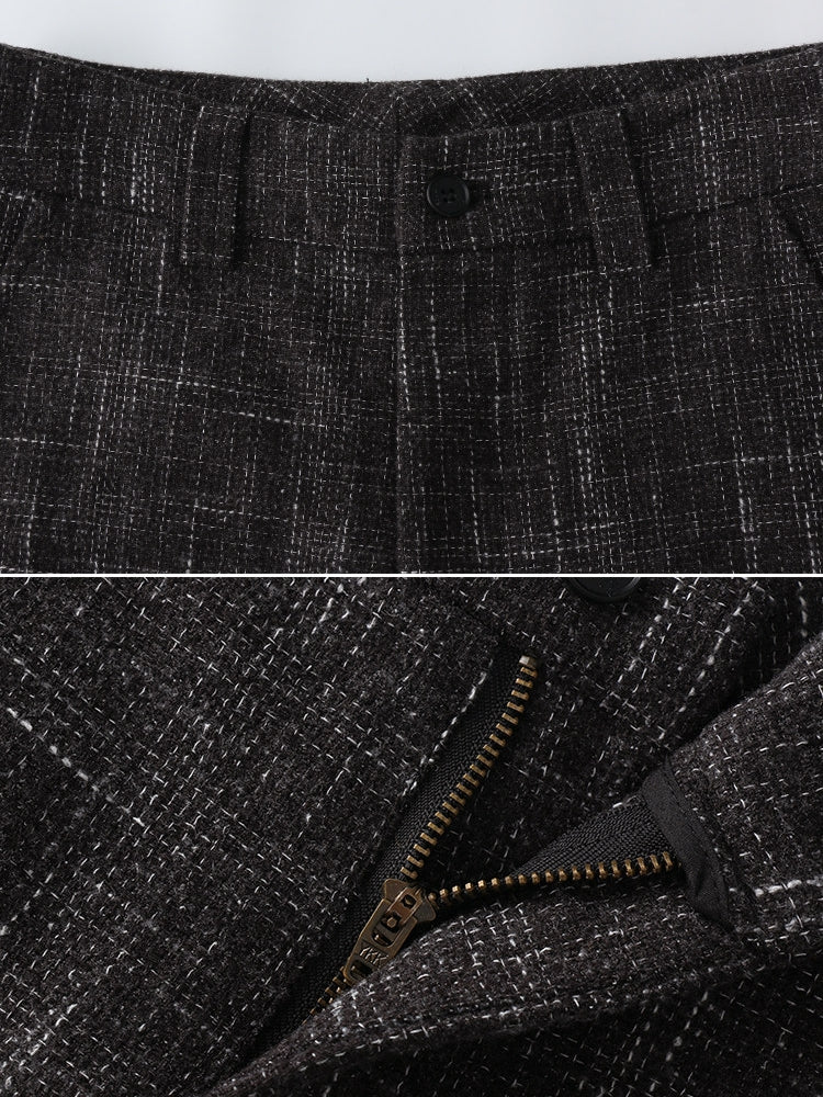 高腰磨毛褲_BDHL8078