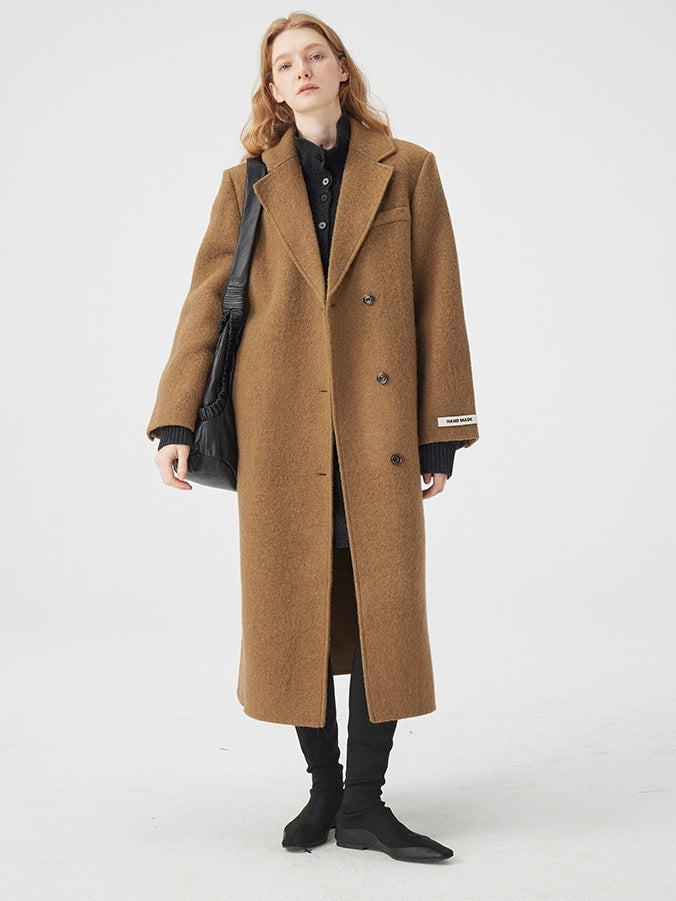 Classic Lapel Long Coat_BDHL8115